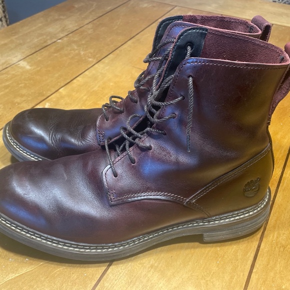 Timberland Earthkeepers Tremont Boot 6 inch 5862R Burgundy US Size 10 Leather - Picture 1 of 16